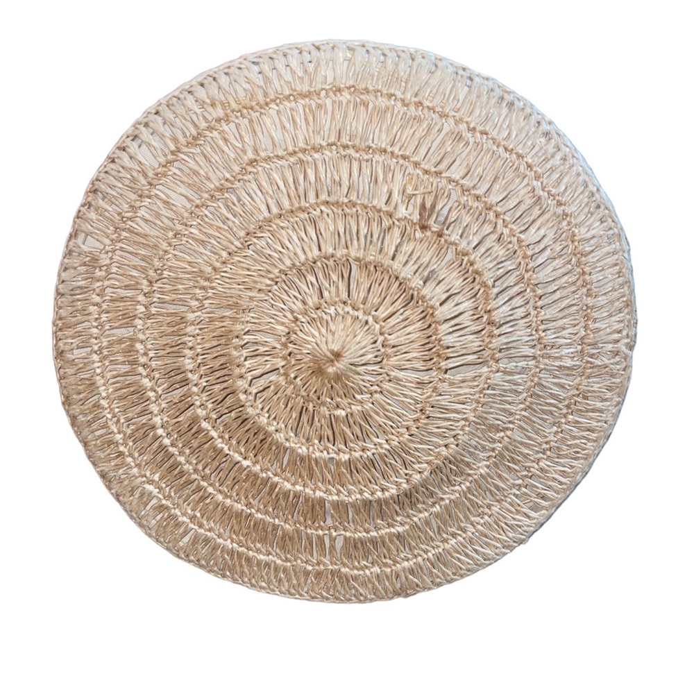 By Simon Made in Japan Cinch Top Woven Natural Fiber Basket - Picture 3 of 9